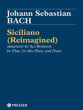 Siciliano (Reminagined) Flute (Alto Flute) and Piano cover
